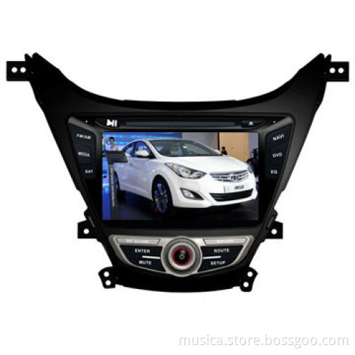 Hyundai Elantra 2012 DVD player with wince CE system